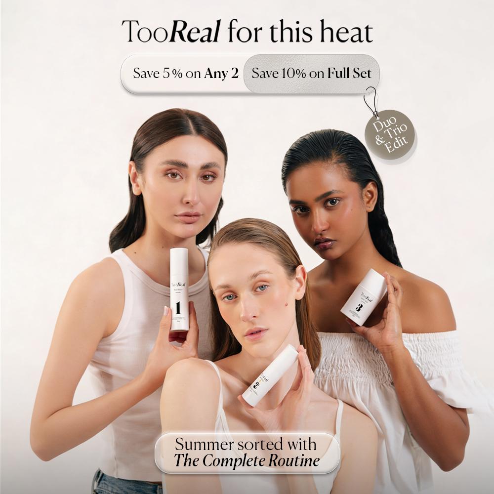 Meet The Trio — your skin's new best friends.