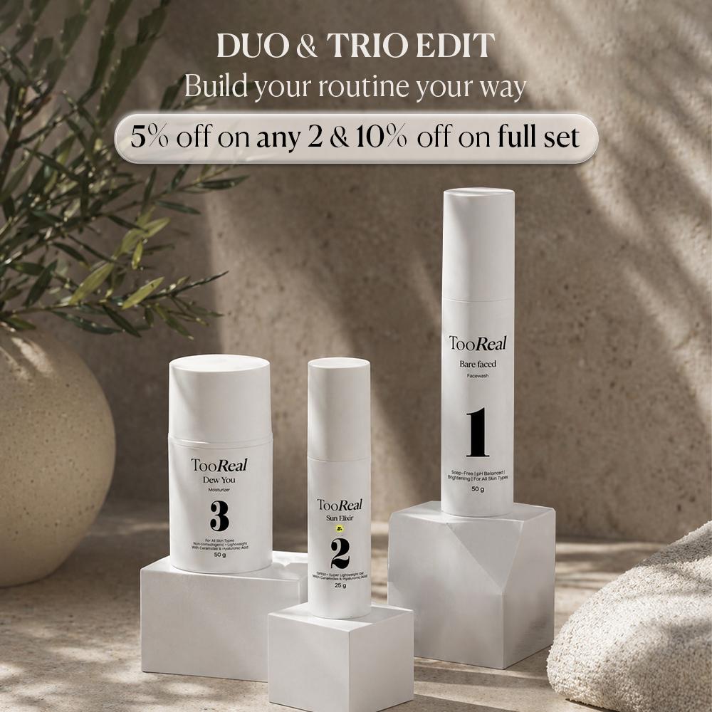 Meet The Trio — your skin's new best friends.